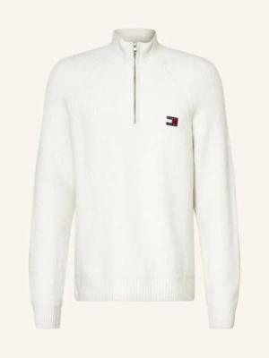 Tommy Jeans Sweter Typu Troyer beige