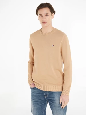 TOMMY JEANS Sweter w kolorze beżowym rozmiar: XL