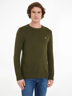 TOMMY JEANS Sweter w kolorze khaki rozmiar: M