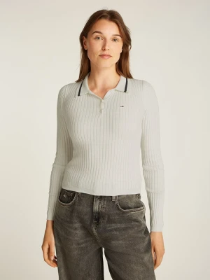 TOMMY JEANS Sweter w kolorze kremowym rozmiar: S