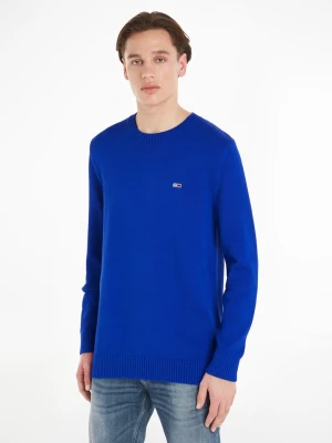 TOMMY JEANS Sweter w kolorze niebieskim rozmiar: M