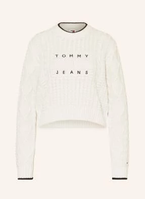 Tommy Jeans Sweter weiss