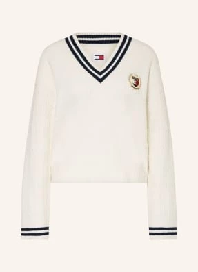 Tommy Jeans Sweter weiss