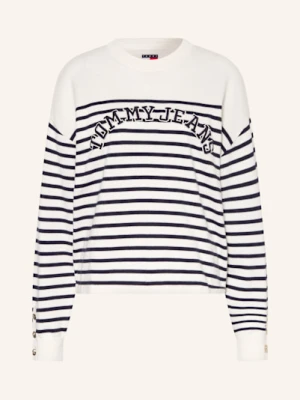 Tommy Jeans Sweter weiss