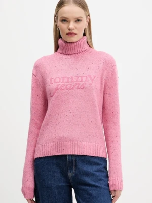 Tommy Jeans sweter z dodatkiem wełny