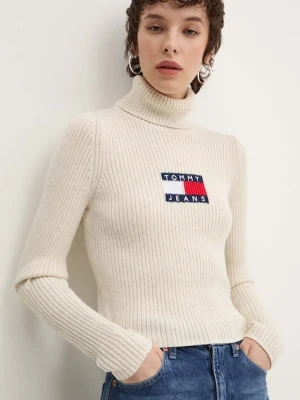 Tommy Jeans sweter z domieszką wełny
