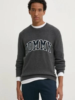 Tommy Jeans sweter z domieszką wełny męski kolor szary DM0DM19439