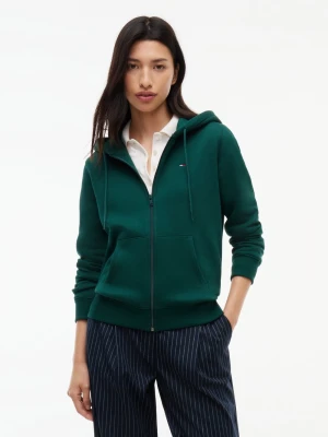 Tommy Jeans sweter z kapturem Kobiety Bawełna zielony
