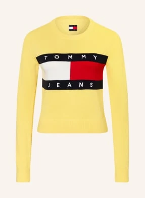 Tommy Jeans Swetry gelb