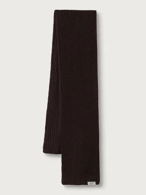 Tommy Jeans szalik damski bawełniany brązowy