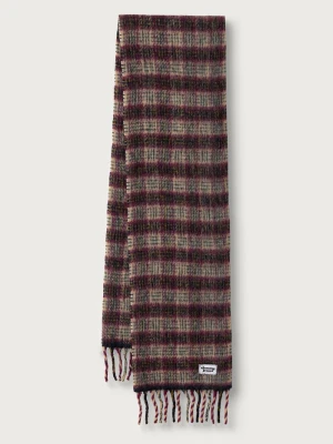 Tommy Jeans szalik damski z wełną beżowy