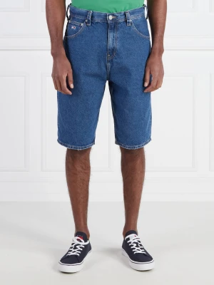 Tommy Jeans Szorty AIDEN BAGGY | Relaxed fit granatowy