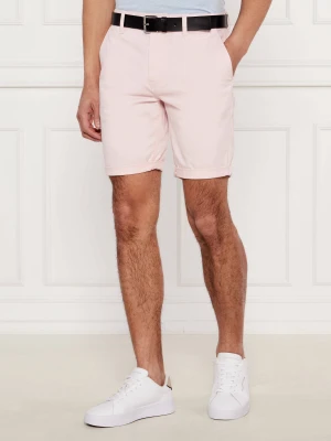 Tommy Jeans Szorty chino SCANTON | Slim Fit pudrowy róż