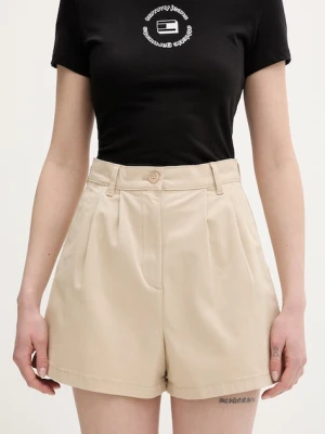 Tommy Jeans szorty damskie bawełniane z elastanem