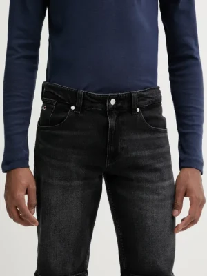 Tommy Jeans szorty jeansowe męskie kolor czarny DM0DM20945