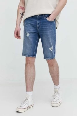 Tommy Jeans szorty jeansowe męskie kolor niebieski DM0DM19453