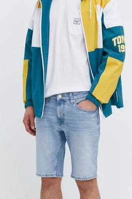 Tommy Jeans szorty jeansowe męskie kolor niebieski DM0DM18798