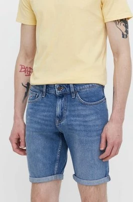 Tommy Jeans szorty jeansowe męskie kolor niebieski DM0DM18797