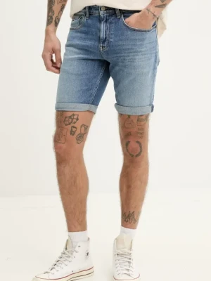 Tommy Jeans szorty jeansowe męskie kolor niebieski DM0DM20960