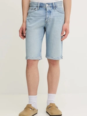Tommy Jeans szorty jeansowe męskie kolor niebieski DM0DM21721