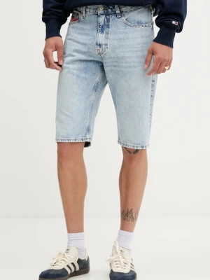 Tommy Jeans szorty jeansowe męskie kolor niebieski DM0DM22146