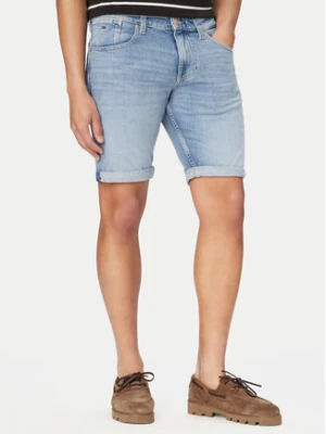 Tommy Jeans Szorty jeansowe Ronnie DM0DM22979 Niebieski Slim Fit