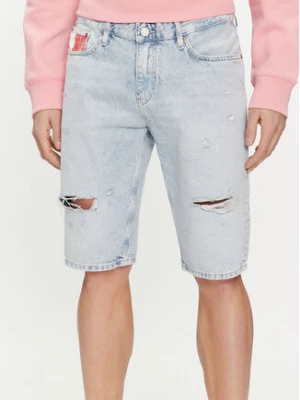 Tommy Jeans Szorty jeansowe Ryan DM0DM18804 Błękitny Slim Fit