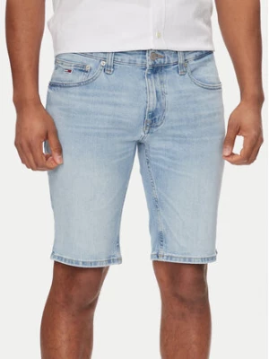 Tommy Jeans Szorty jeansowe Scanton DM0DM18798 Niebieski Slim Fit