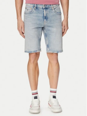 Tommy Jeans Szorty jeansowe Scanton DM0DM22977 Niebieski jasny Slim Fit