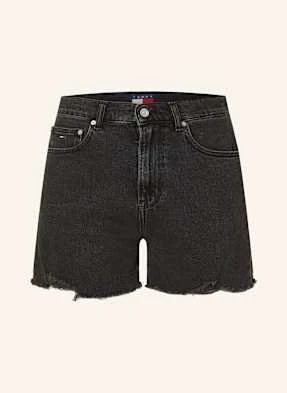 Tommy Jeans Szorty Jeansowe schwarz