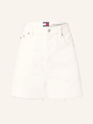 Tommy Jeans Szorty Jeansowe weiss