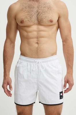 Tommy Jeans szorty kąpielowe kolor biały UM0UM03149