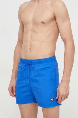 Tommy Jeans szorty kąpielowe kolor niebieski UM0UM03147CHEAPER