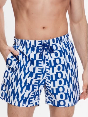 Tommy Jeans Szorty kąpielowe UM0UM02759 Niebieski Slim Fit