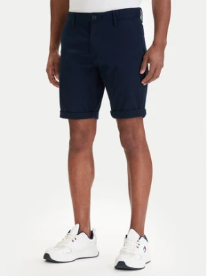 Tommy Jeans Szorty materiałowe Scanton DM0DM22852 Granatowy Slim Fit