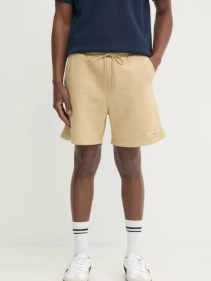 Tommy Jeans szorty męskie kolor beżowy DM0DM20637