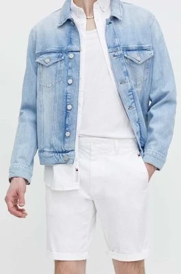 Tommy Jeans szorty męskie kolor biały DM0DM18812