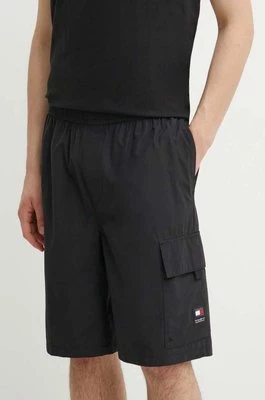Tommy Jeans szorty męskie kolor czarny DM0DM18808