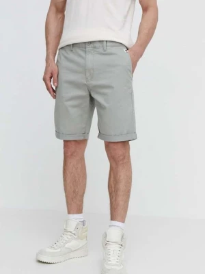 Tommy Jeans szorty męskie kolor szary DM0DM18812