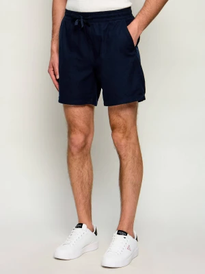 Tommy Jeans Szorty | Relaxed fit | z dodatkiem lnu