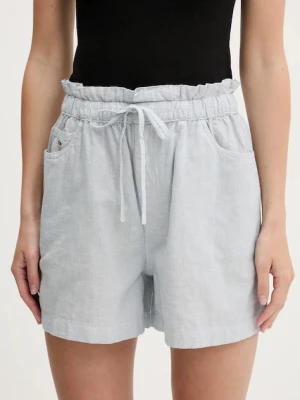 Tommy Jeans szorty z domieszką lnu