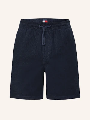 Tommy Jeans Szorty Ze Sztruksu Tapered Fit blau
