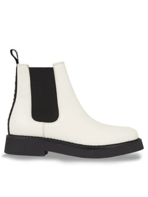 Tommy Jeans Sztyblety Tjw Chelsea Flat EN0EN02311 Biały
