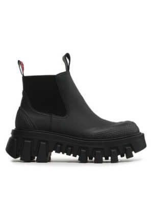 Tommy Jeans Sztyblety Tjw Rubber Rain Boot EN0EN02234 Czarny