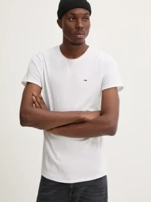 Tommy Jeans t-shirt 2-pack męski kolor czarny gładki DM0DM19711