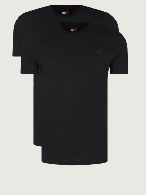 Tommy Jeans T-shirt 2-pack | Slim Fit czarny
