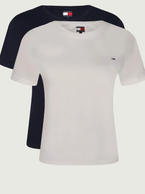 Tommy Jeans T-shirt 2-pack | Slim Fit ecru