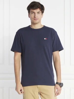 Tommy Jeans T-shirt BADGE | Classic fit granatowy