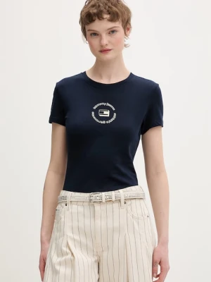 Tommy Jeans t-shirt basic damski bawełniany