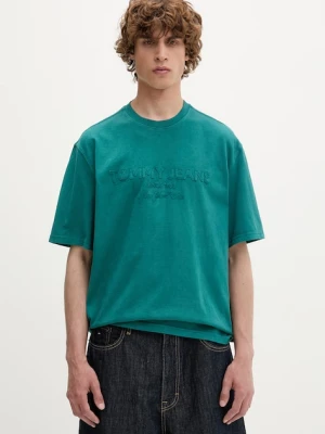 Tommy Jeans T-shirt basic męski bawełniany